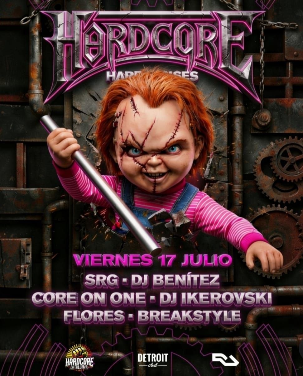 Cartel de Hardcore Hard Noises